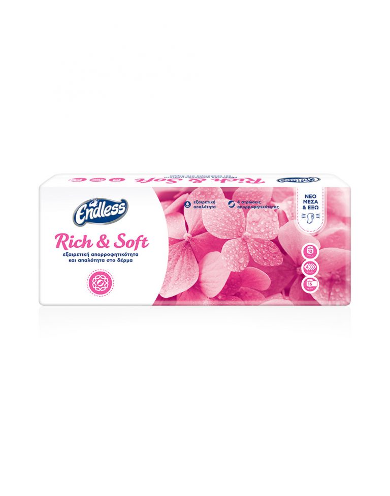 Χαρτί υγείας Rich & Soft 4φυλλο